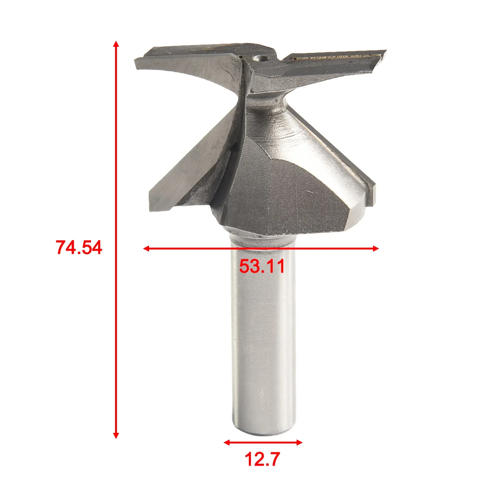 R18/R30 1/2-calowy frez do obróbki drewna z chwytem Akcesoria domowe ze stopu aluminium do profesjonalnych zastosowań do obróbki drewna