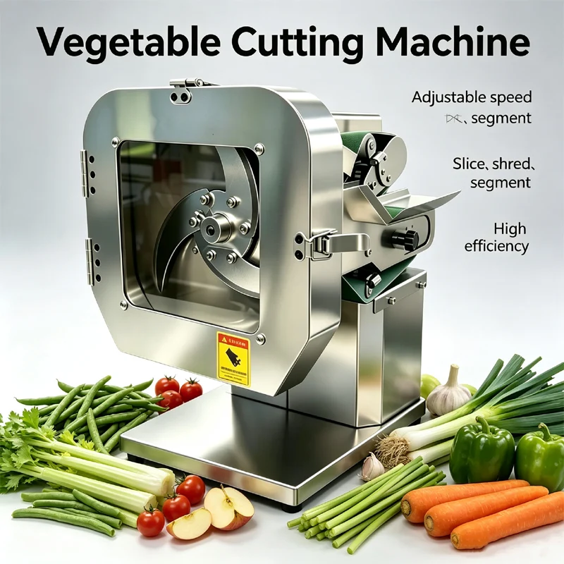 110V 220V Vegetable Cutter Machine Stainless Steel Electric Vegetable Slicer Shredder Cutter For Restaurant Kitchen Supermarket