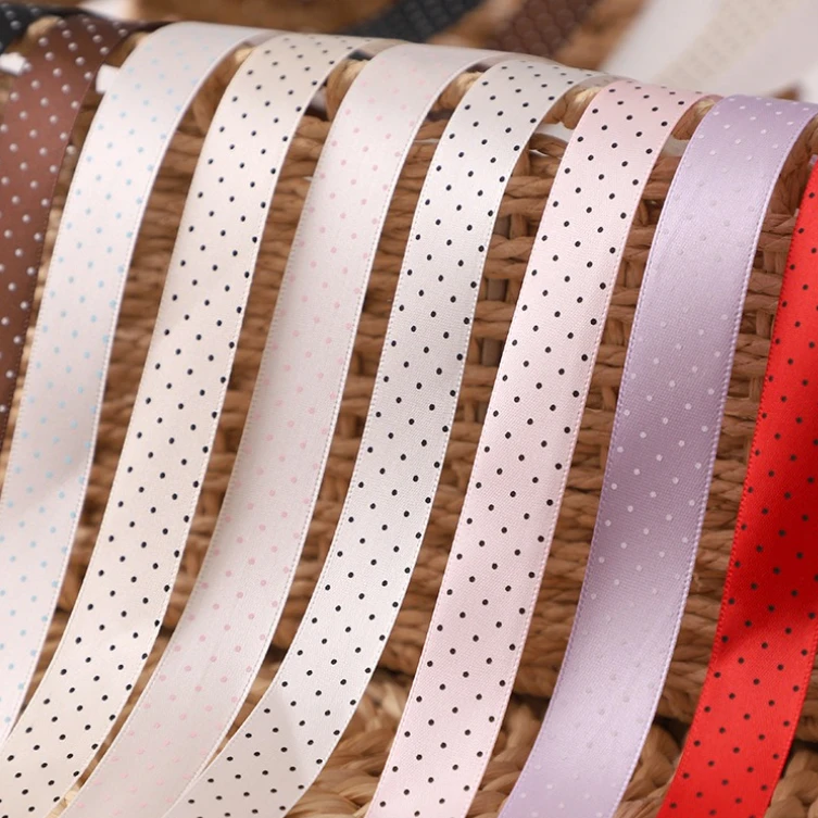 Polka Dot Silk Ribbon Flat Sho - Lace Replacement Flat ulasan dan harga