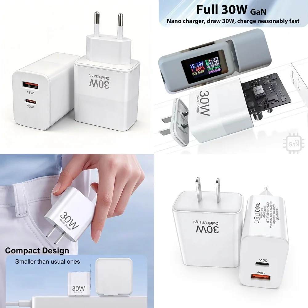 carregador-rapido-mini-30w-pd-com-porta-dupla-e-plugue-eua-ue-para-iphone-17-16-15-pro-max-samsung-s26-s25-s24-ultra-google