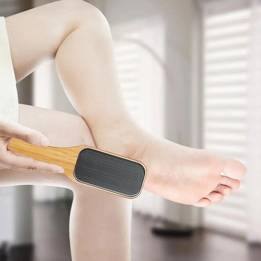 Outil de soin des pieds Double face, dissolvant de peau morte, callosités, cuticules, outils de nettoyage, broyeur professionnel, semelles de pieds He C9W0