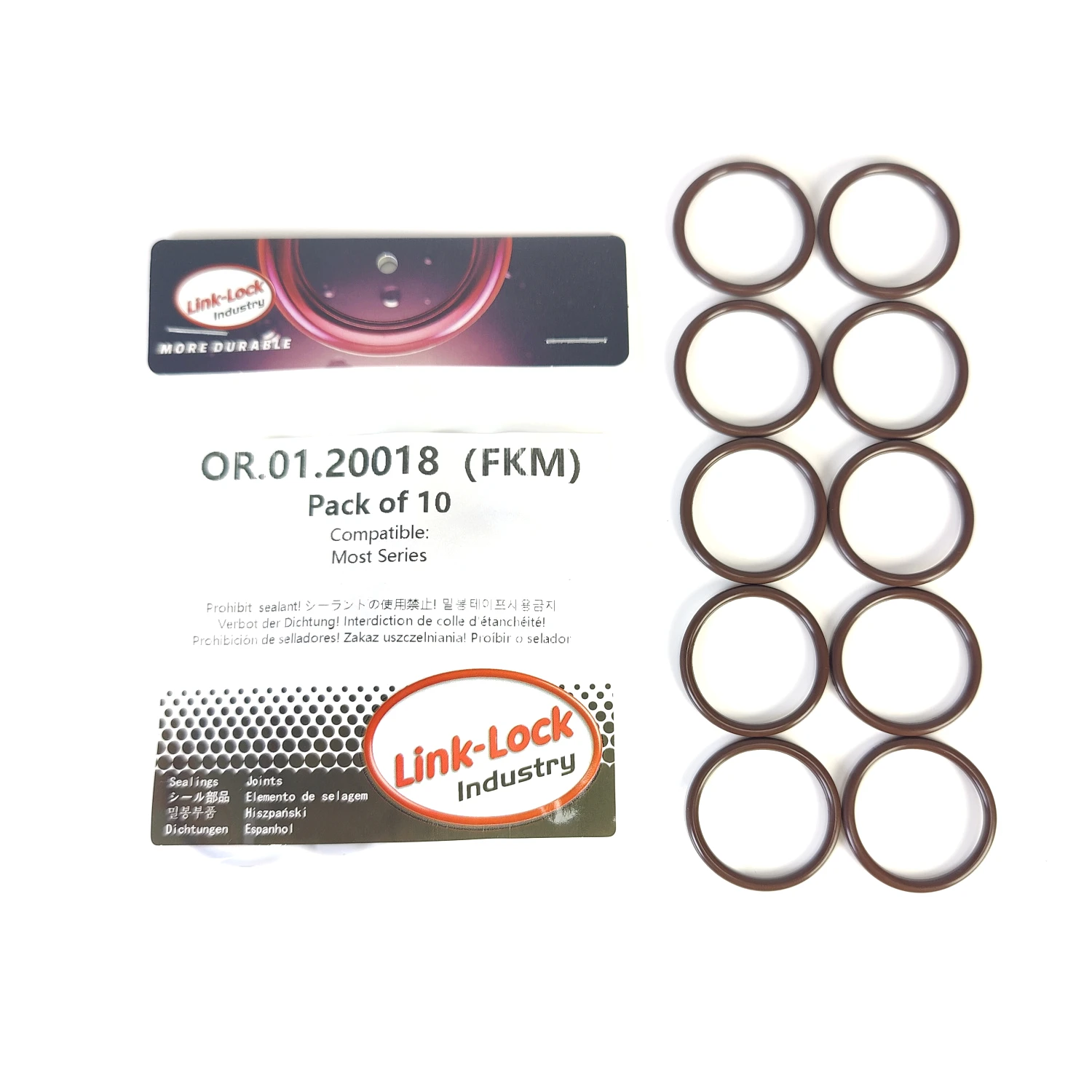 10PCS Fkm Viton OR.…