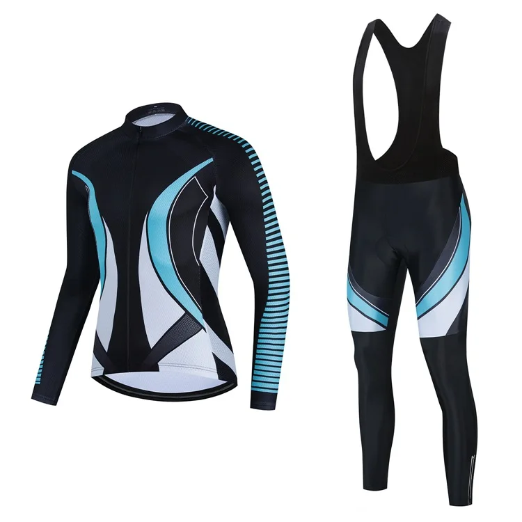 Long Sleeve Cycling Set Men Bicycles Jersey Summer Clothing Skinsuit Man Pants Men's Shirt Maillot Cyclisme Bike Mtb Bib Automn