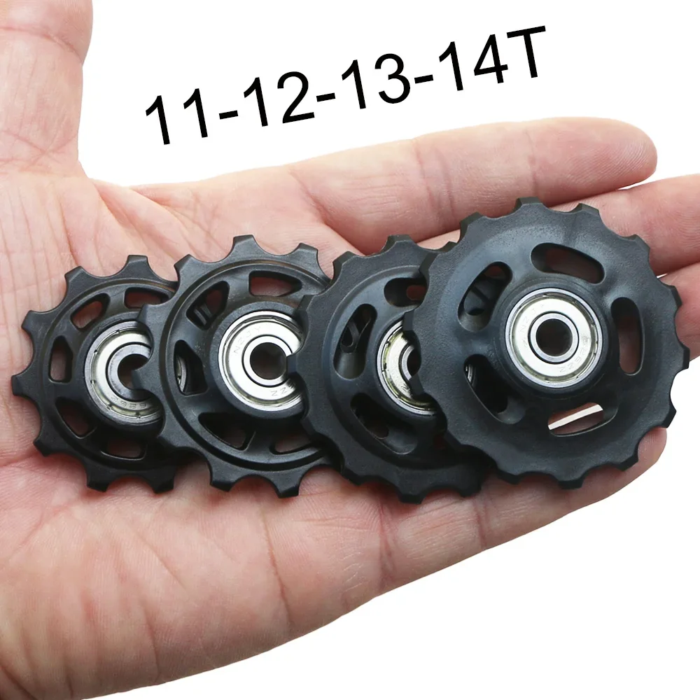 11t 12t 13t 14t rolamento mtb bicicleta guia traseiro roda de estrada jockey desviador traseiro polia rolo para shimano sram kit reparo