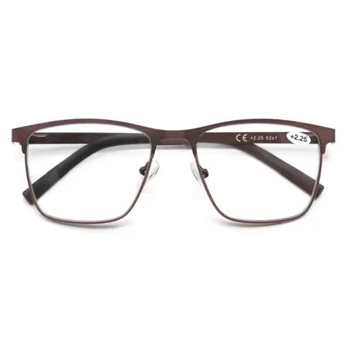 MODFANS Blue Light Reading Glasses for Men Metal Frame Computer Readers Presbyopia Magnifier Lens Eyewear Diopter +0.75 to +4.0 - Image 10