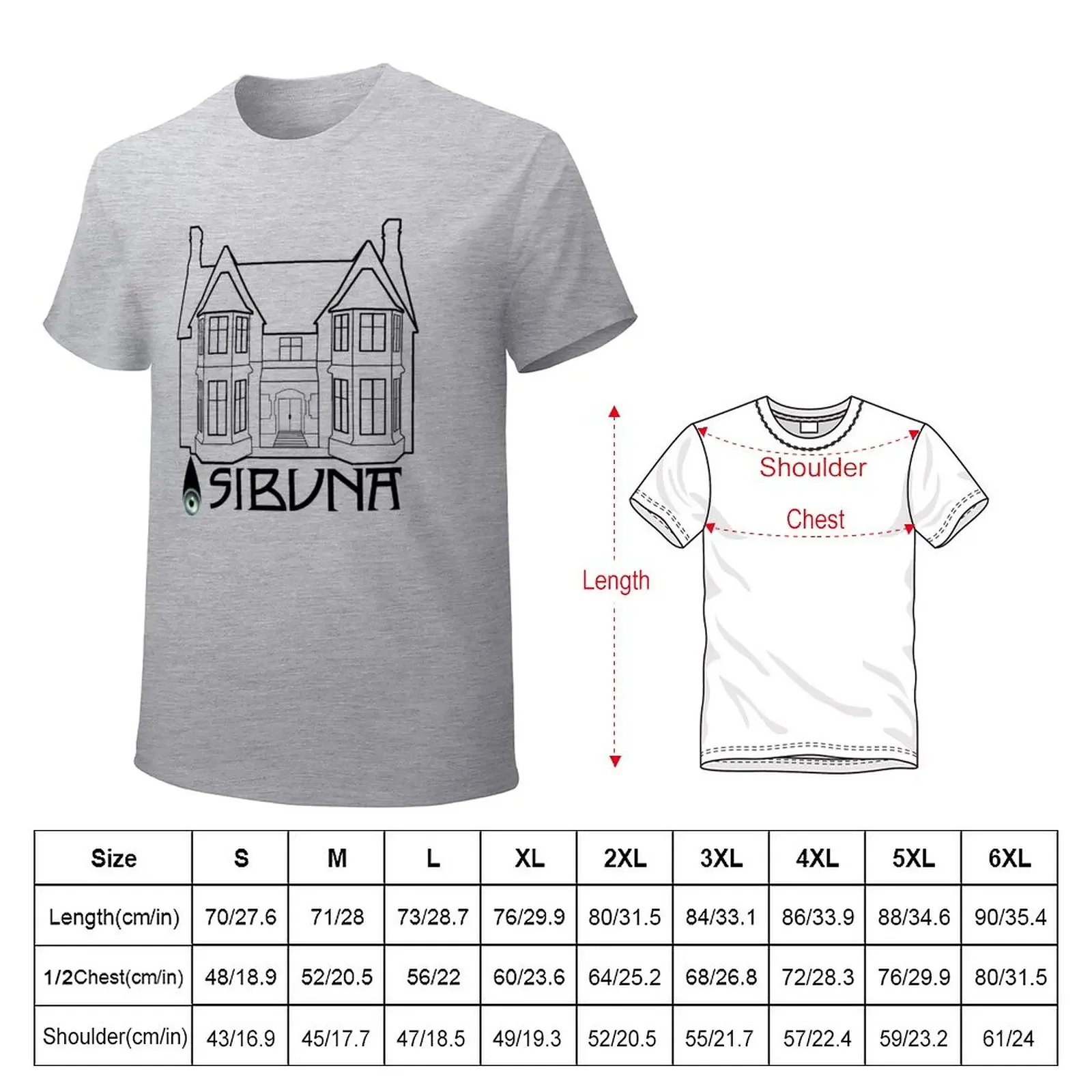 SIBUNA T-Shirt cute clothes funnys mens t shirts casual stylish