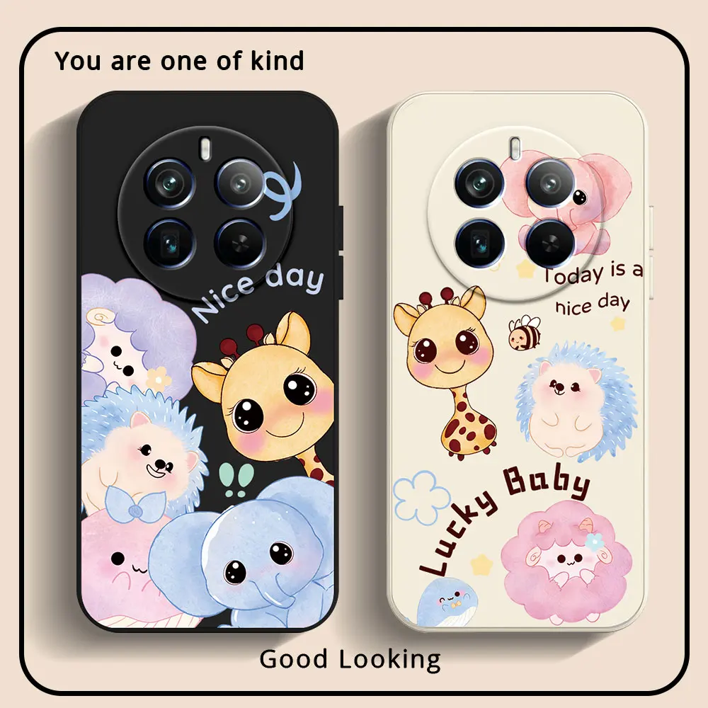 Phone Case For Realme Narzo 70 60 Pro N53 N55 60X 30A 20 Narzo 50 4G 5G Note 50 Soft Silicone TPU Shockproof Back Cover Cute