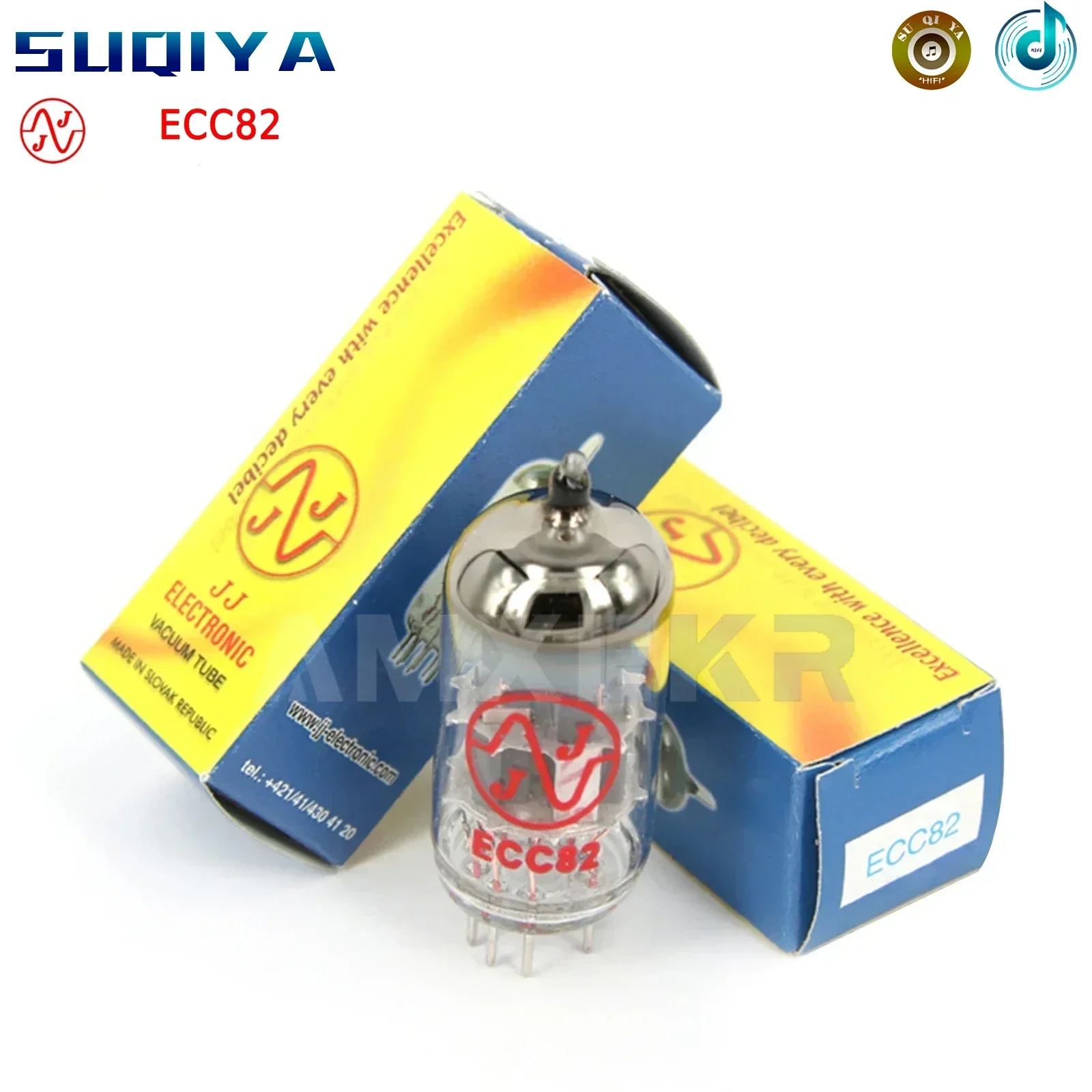 

SUQIYA-Fire Crew JJ ECC82 Vacuum Tube Replace 12AU7 B329 B749 ECC802 E82CC CV4003 6211 CV491 HIFI Audio Valve Tube Amp