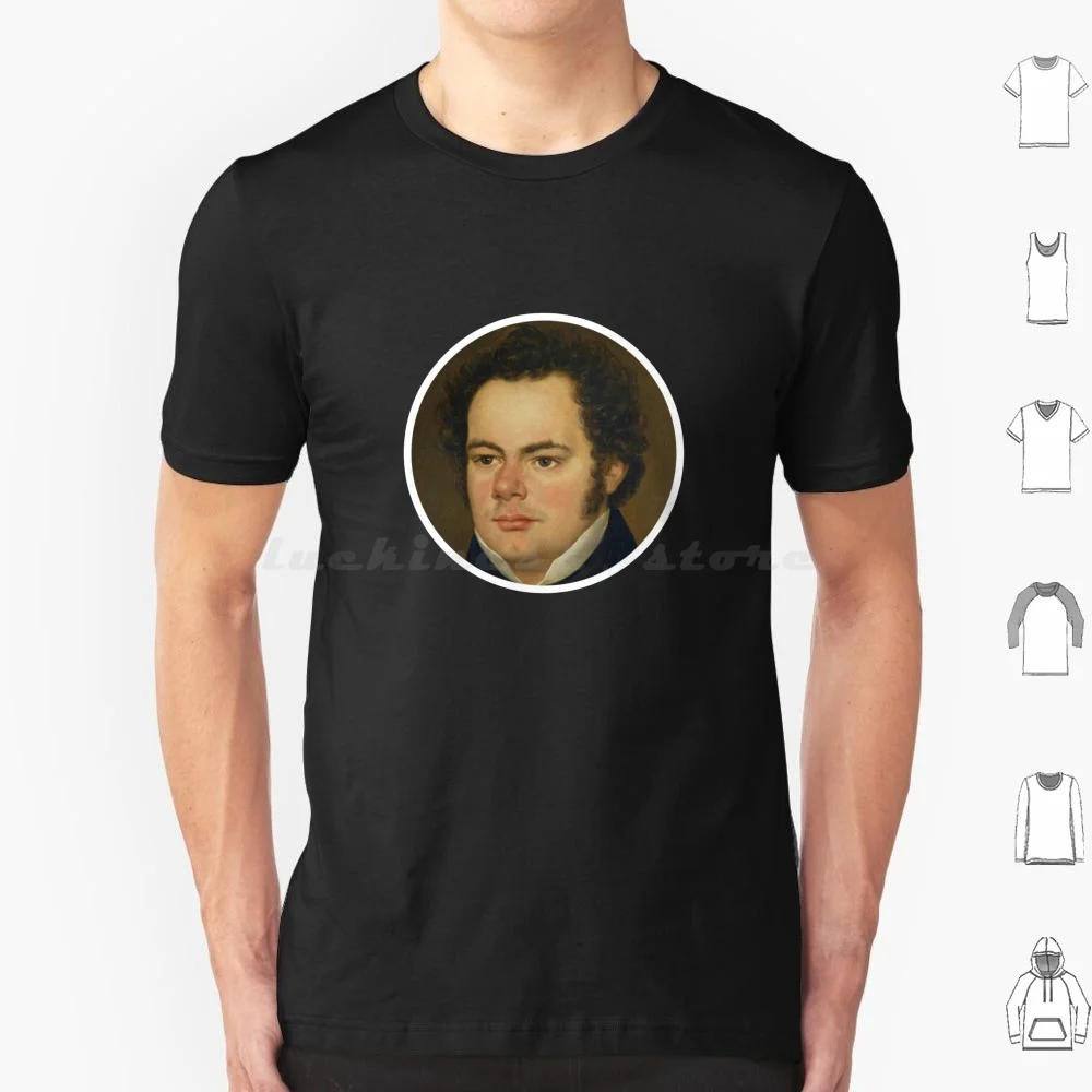 Camiseta Schubert (en color) para hombres, mujeres y niños, 6xl, Schubert, música, Mozart, Beethoven, Bach, clásico, Chopin, Haydn, Tchaikovsky