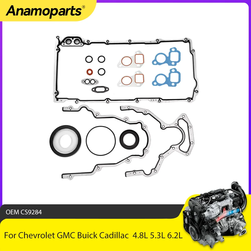 Engine Parts Lower Gasket Set Fit 4.8 L 5.3 L 6.2 L For Chevrolet GMC Buick Cadillac 4.8L 5.3L 6.2L CS9284 CS5975