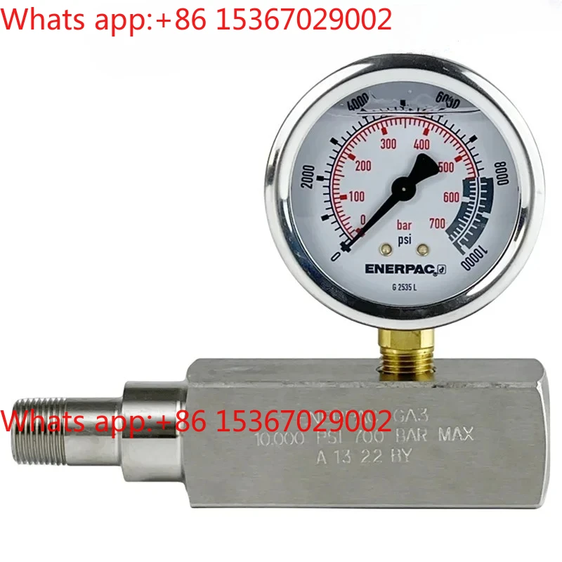 

Гидравлический манометр G2535L/G2536LM+GA3, узел манометра GA2ENERPAC