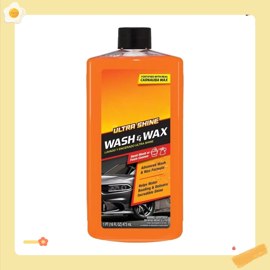 

Автомобильный воск и очиститель Ultra Shine — 16 унций | Все транспортные средства Быстрое блеск и защита