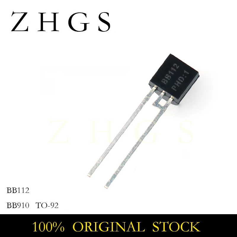 10PCS BB112 TO92 BB112 BB910 TO-92 AM Variation Diode with Medium Wave