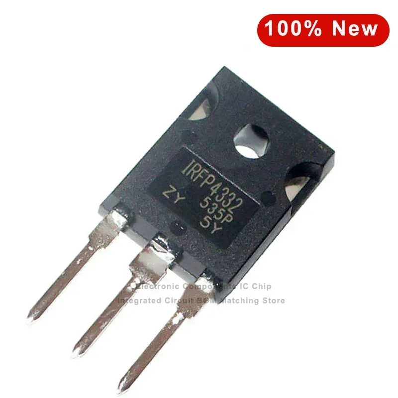 5pcs IRFP4332 TO-247 IRFP4332PBF TO247 IRF4332 57A 250V