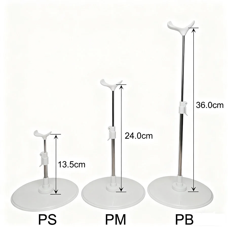 สนับสนุนสําหรับ bjd 1/6 1/4 1/3 1/8 ตุ๊กตาขาตั้ง 20 30 ซม.45 60 ซม.ตุ๊กตากรอบสําหรับจอแสดงผล OB24 OB27 ชุดผู้ถืออุปกรณ์เสริม