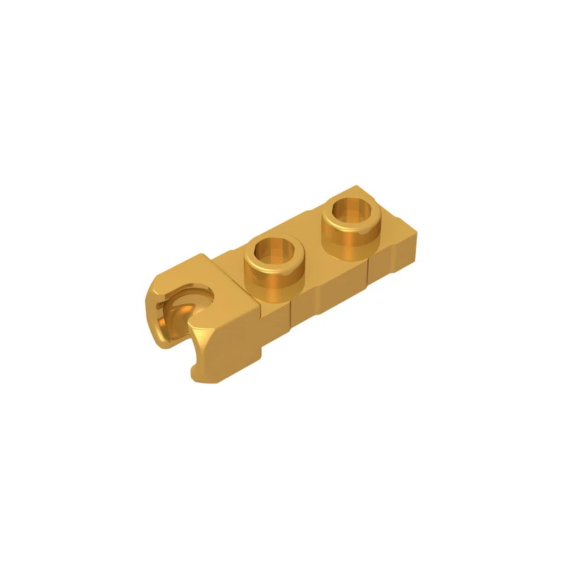 MOC PARTS GDS-851 Plate, Modified 1 x 2 with Small Tow Ball Socket on End compatible with lego 14418 pieces of children\'s toys