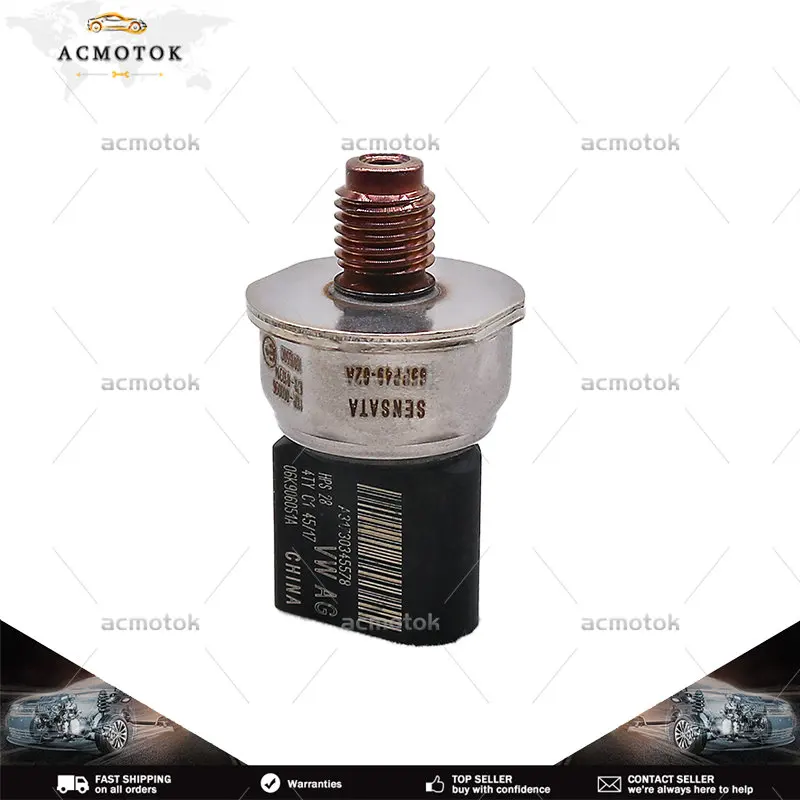 

1pc New Fuel Rail Pressure Sensor For Volkswagen Arteon Skoda Fabia Sea Alhambra Leont Audi A1 A3 A4 A5 85PP49-02A 06K906051A