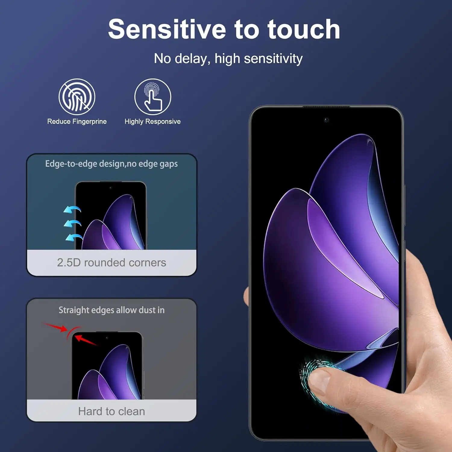 2.5D 9H Tempered Glass for OPPO A6 Pro 4G CPH2799 Screen Protector Film Camera Lens for OPPO A6Pro 5G CPH2781 Global
