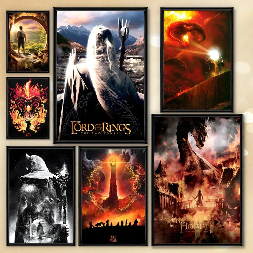 Poster The Rings HD Anime Decorative Hot Theme Of L-Lord Singer/OST/Movie-Waterproof Self-Stick Home The Decor