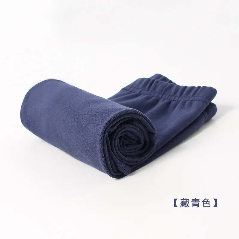 Cross border exclusive girls' pants, baby pants, small, medium, and large children's pure cotton solid color children's leggings