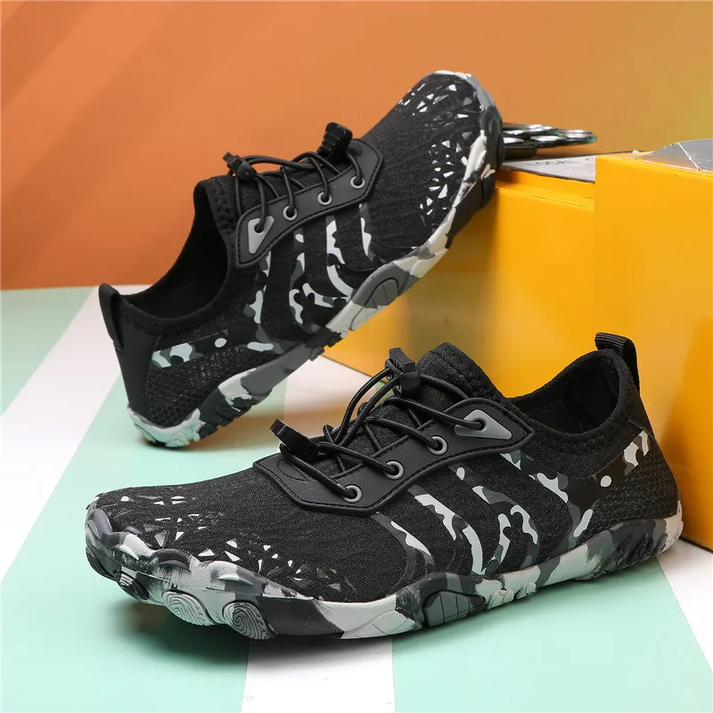 Water Shoes for Men Trekking Hiking Shoes Drainage Beach Aqua Shoe Quick Dry Swim Barefoot Sandal Diving Fishing Surfing Sneaker