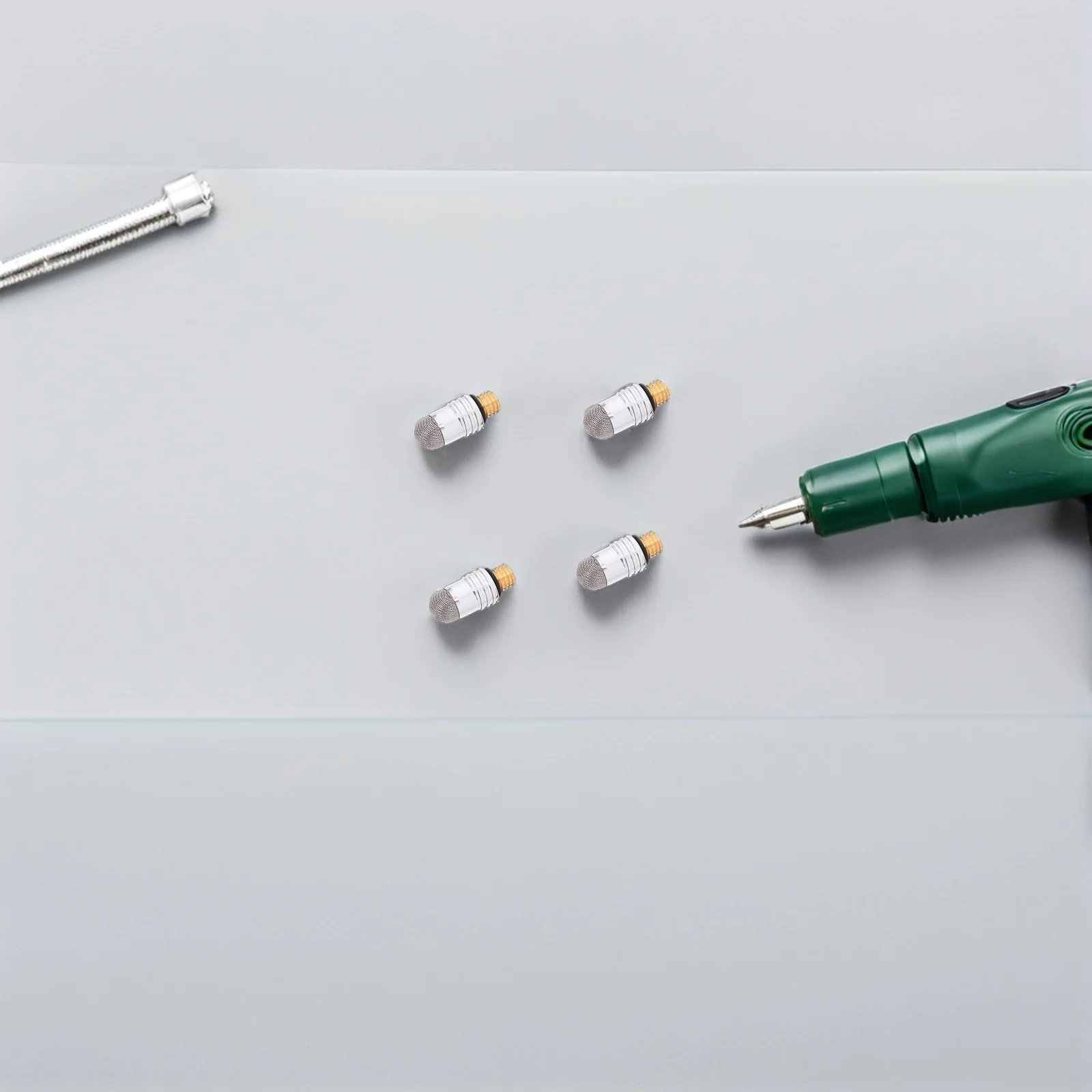 

15pcs Capacitive Stylus Pen Tips M5 Threaded 6Mm Conductive Fiber Mesh Replacement Nibs For Tablet Phone Touch Screen Stylus