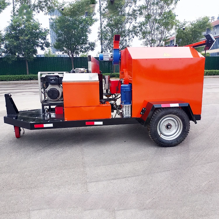 Hot Sale Small Portable Asphalt Mixer Machine 700kg Capacity Drum Mix Type Engine Pump for High Efficiency Road Repair