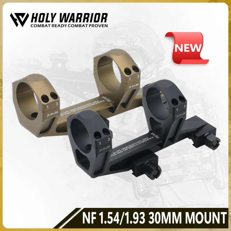 Holy Warrior NF MA479 MIL-SPEC UltraMount Tactical RifleScope Mount 30mm Tube 1.54inch/1.93inch with Full Original Markings