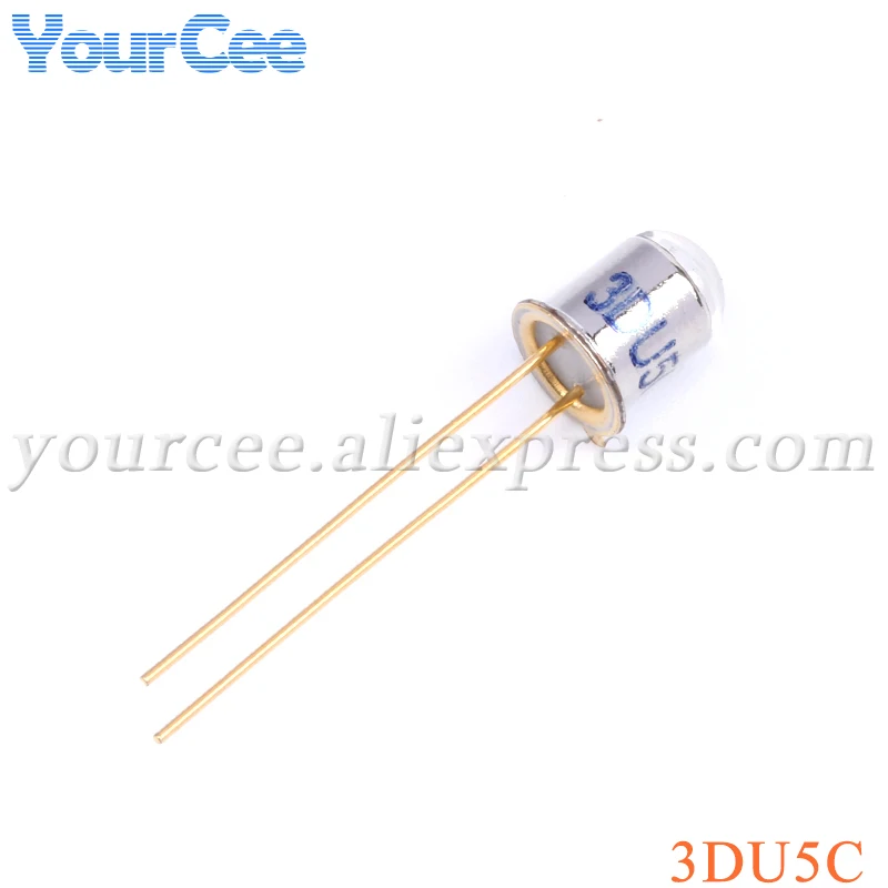 20pcs/2pcs 3DU5C Silicon Phototransistor Transistor 2-feet Metal Package