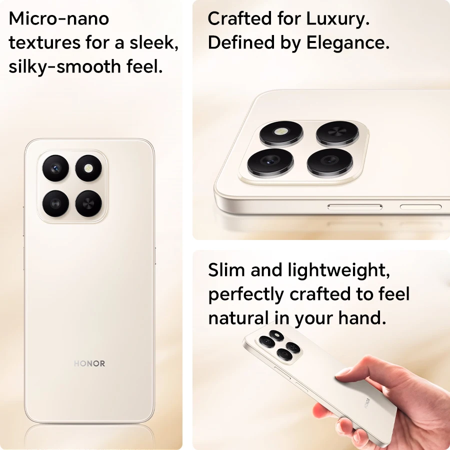 Global Version HONOR 400 Smart 5G Smartphone Snapdragon 6s Gen 3 6.77'' LCD Screen 6500mAh Battery Supports 35W Fast Charge IP65