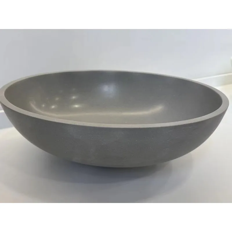 Artificial stone resin solid surface countertop art water basin