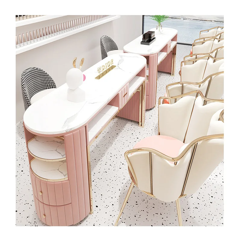 

Dual-Station Nail Station Gel Nail-Specific Nail Station Beauty Salon Nail Station