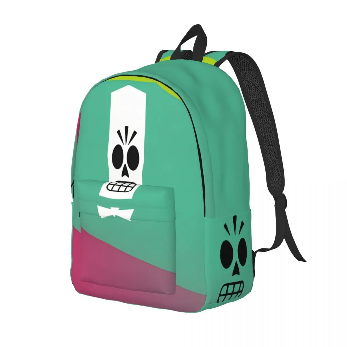 Schoolbag Manny Calevara Large Capacity G-Grim Fandango For Boy Girl Birthday Harajuku Design Rucksack Hiking