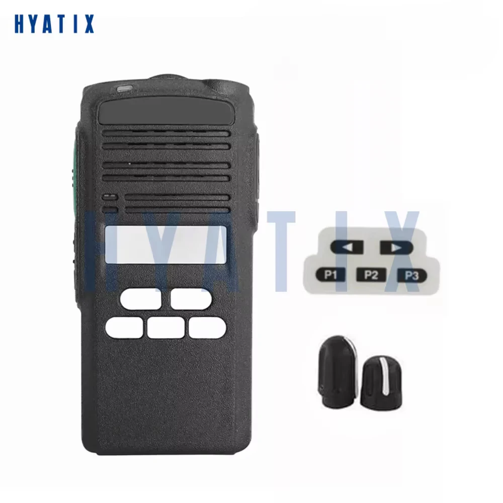 

5sets Front Outer Case Housing Cover Shell Knobs Limited Keypad Keyboard for Motorola EP350 CP1300 CP185 Radio Accessories