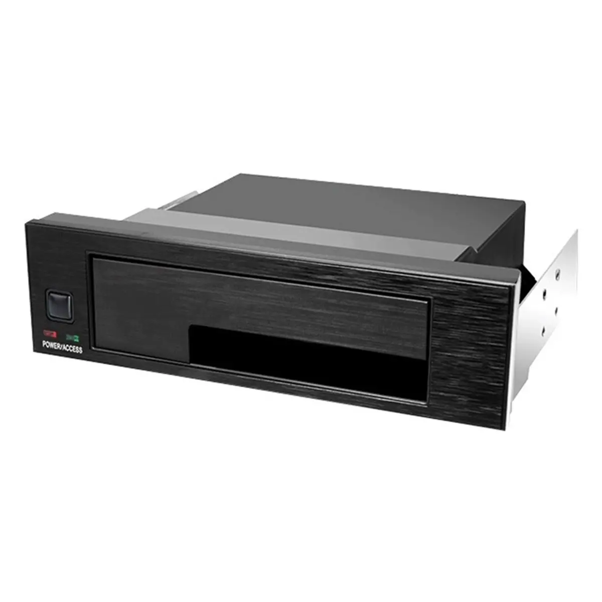 ABIU 5.25 Inch Internal Tray-Less Bay SATA III Hard Drive Backplane Enclosure Hot Swap Mobile Rack for 2.5