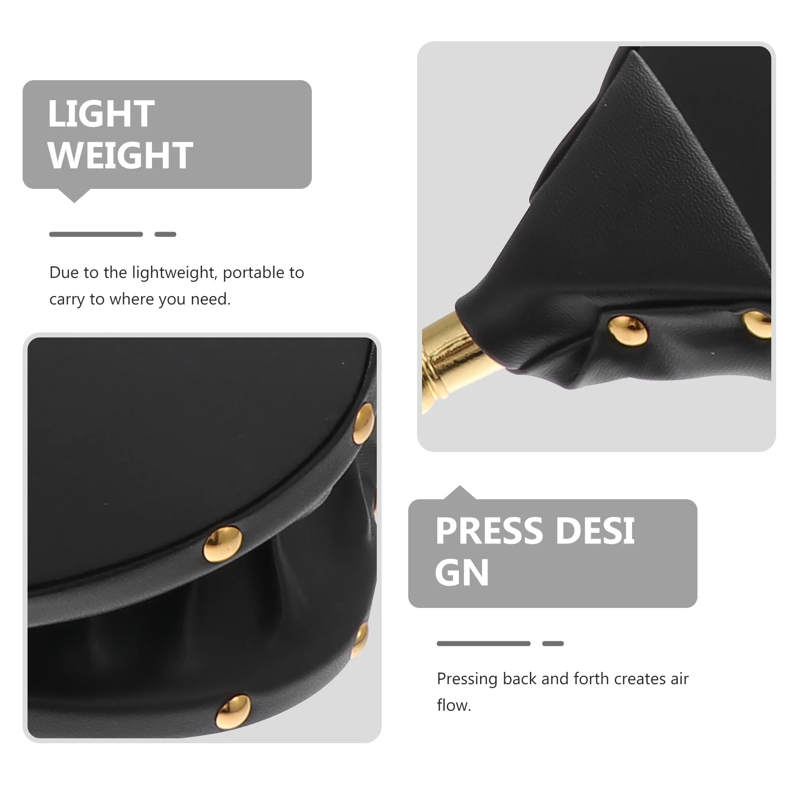 1 pz camino manuale soffietto portatile in legno ventilatore d'aria avviamento barbecue all'aperto ventilatore fuoco per il campeggio