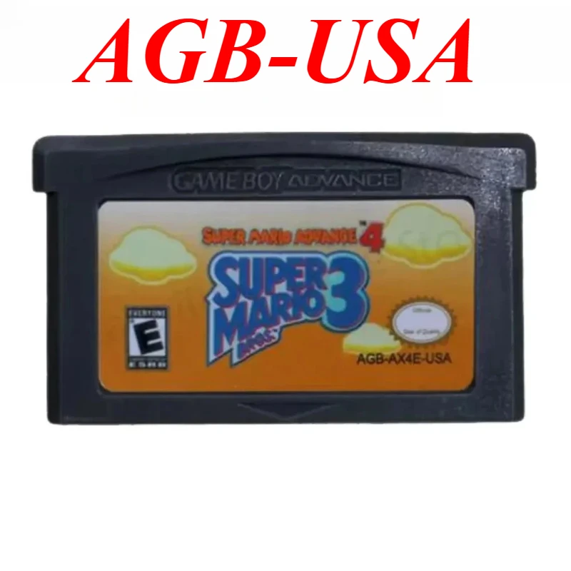 USA/EUR 32-Bit GBA Spielmodul Mario-Serie Videospielkonsolen-Karte Super Mario Bros ADVANCE Wario Land4 Golf Mario Kart – Detail 7