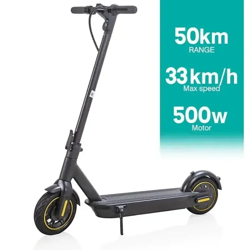 EMOKO HT-T4 MAX 36V 15AH Electric Scooter 500W 33KM/H Foldable Electric Kick Scooter 10 Inch APP Smart Escooter for Adults