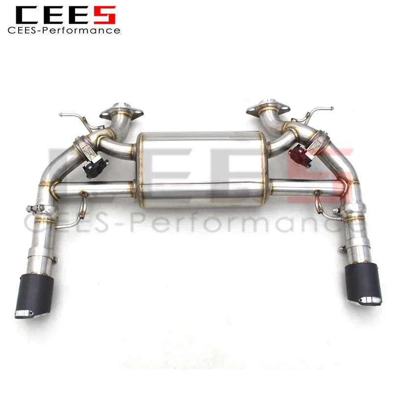 

CEES Axle Exhaust Pipe for DB9 V12 6.0L (2012-2016) Stainless Steel Valvetronic Muffler Performance Car Part Accessory