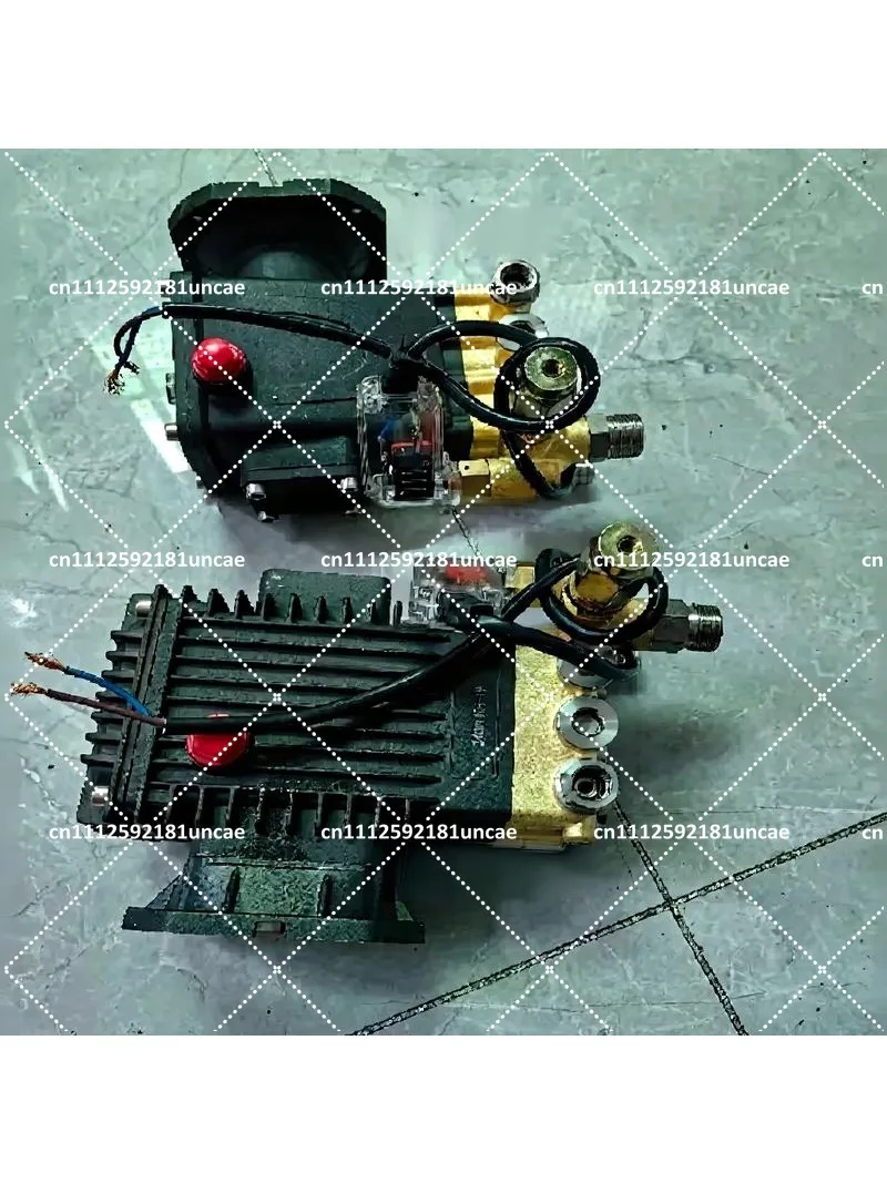 

High Pressure Cleaner 1408 Pure Copper Pump Assembly 220V Plunger Car Washing Machine Pump Head Auto Start Stop