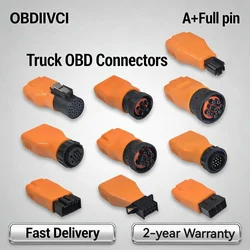 Truck OBD2 Diesel Cables Connector For VOLVO 8PIN For IVECO 30PIN CUMMINS 6PIN ISUZU 3PIN 20PIN DENSO 12PIN DIESEL 9PIN CAT 9PIN