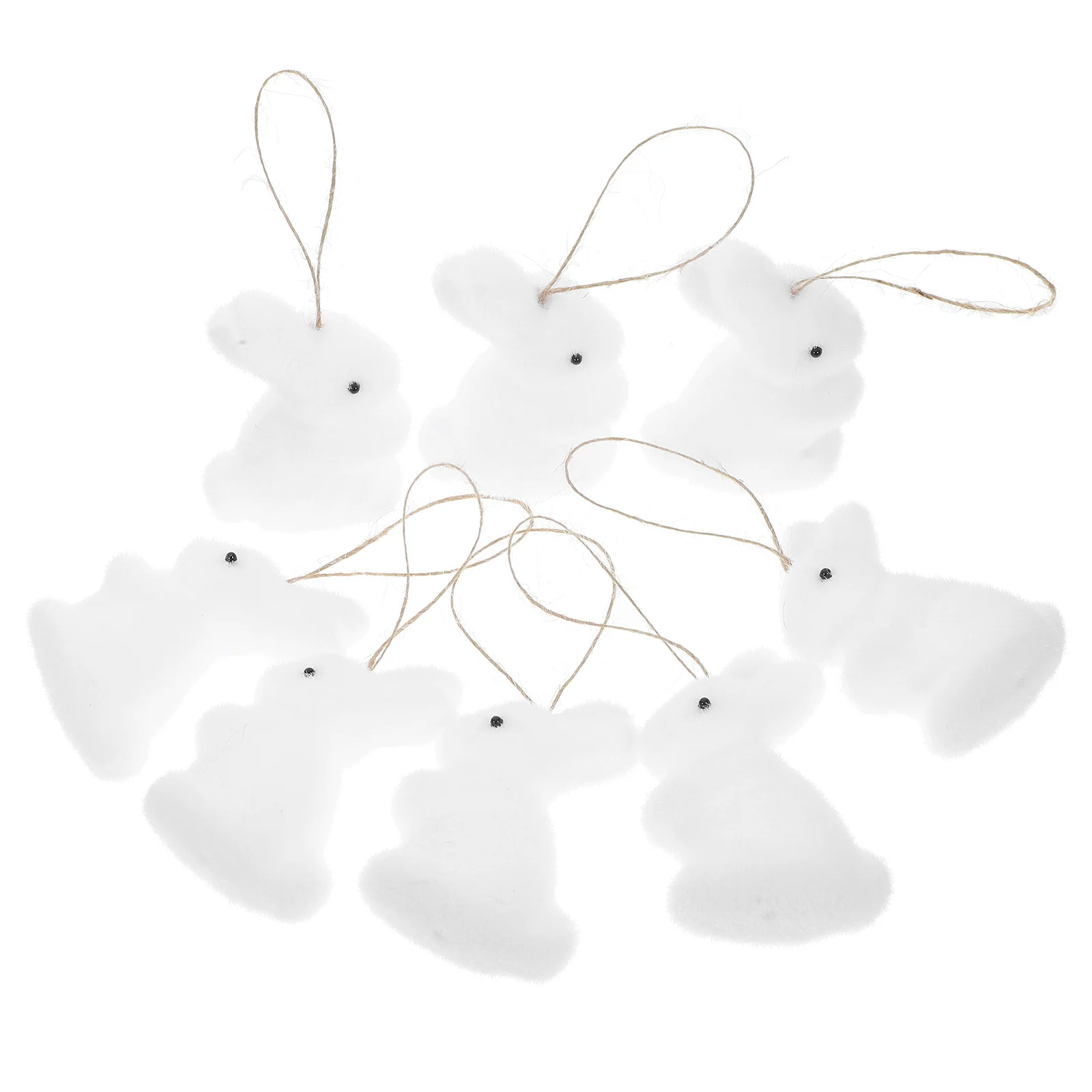

12Pcs Easter Bunny Hanging Pendant Cute Bunny Decor for Party Festival Door Hanging Ornament Home Scene Decoration Supply
