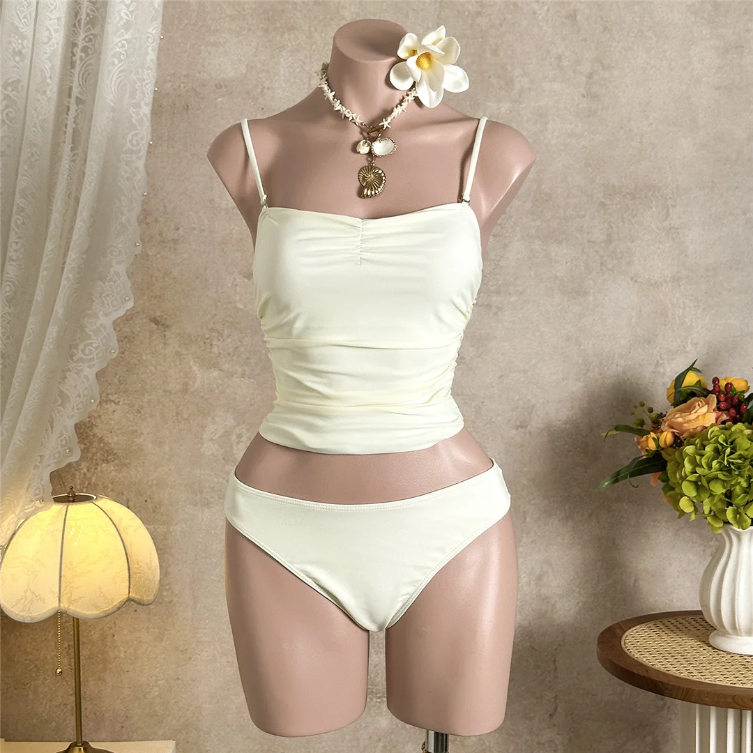 Mit Rock Tankini 3D-Blumen-Bikini Damen-Badebekleidung, dreiteiliges Bikini-Set, gepolsterter Badeanzug, Badeanzug, Schwimmbekleidung V7715 – Detail 10