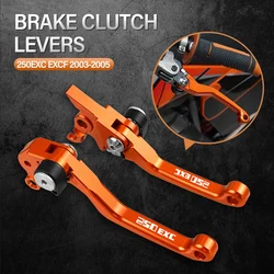FIT FOR 250EXC 250 EXC 2003 2004 2005 Motocross Foldable Pivot Dirt Bike Brake Clutch Levers Handle Lever Motorbike 250EXC