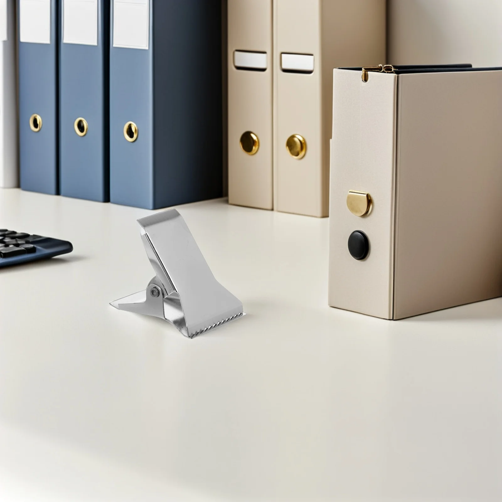 

Steel Binder Clips Large Heavy Duty Metal Paper Clamps for Office Document Filing Accounting Organizer Work Binder