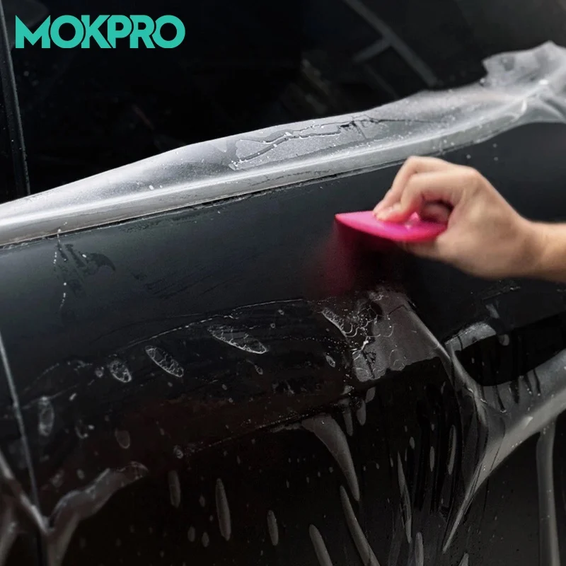 MOKPRO OEM aangepaste matte keramische matte kleur decoratieve PET PVC car wrap vinylfilm