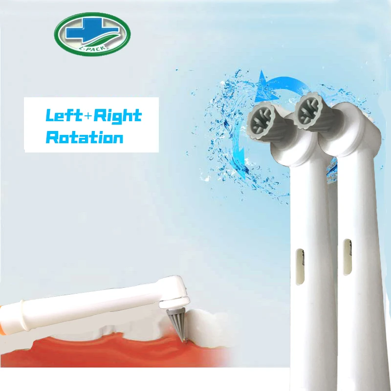 Lit-Pack (manufacturer) Teeth Whitening Polish Head Dental Kit for Oral B Rotary Electric Toothbrush with Polisher Tooth Paste