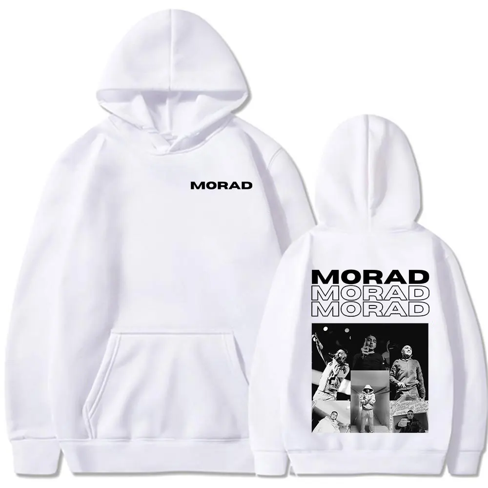 Neuer Rapper Morad MDLR Tour Grafik-Hoodie Unisex Herren Damen Sweatshirt Vintage Pullover Langarm Fan-Geschenk Lässiger Kapuzenpullover – Detail 10