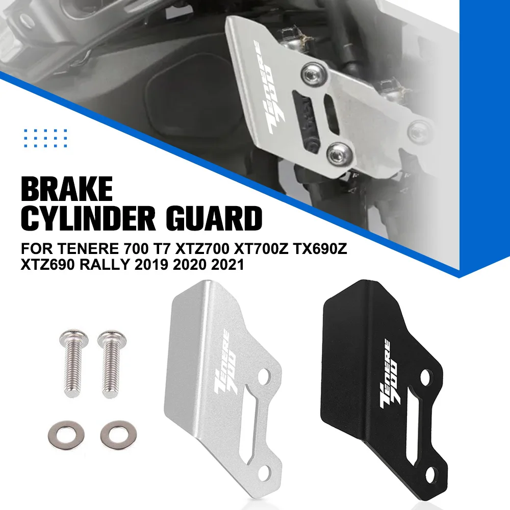 

For Yamaha Tenere 700 T7 XTZ700 XT700Z TX690Z XTZ690 Rally 2019 2020 2021 Rear Brake Master Cylinder Guard Protection Pump Cover