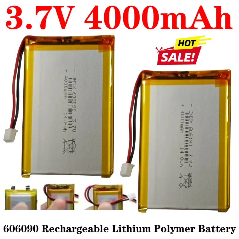 606090 3.7V 4000Mah… - image